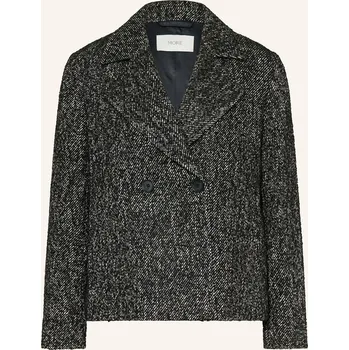 Dámský kabát More Dámský Caban Kabát, černá / bílá, 38