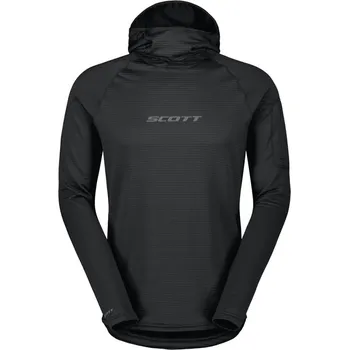 Cyklistická bunda SCOTT mikina s kapucí Defined Light 2026 Černá XXL Pánské