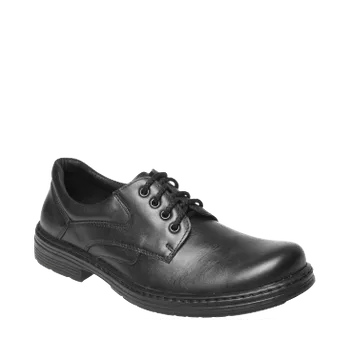 Pánské polobotky Obuv polobotka pánská RAMON H20045 Barva: Černá, Velikost: 48