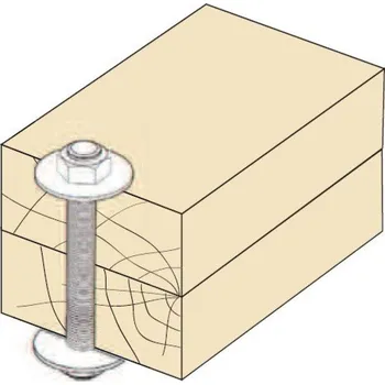 Podložka M20 pro dřevné konstrukce