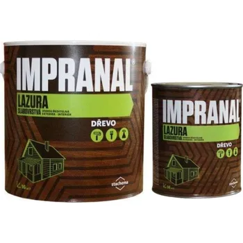 IMPRANAL Vzorník slabovrstvá lazura - vějíř