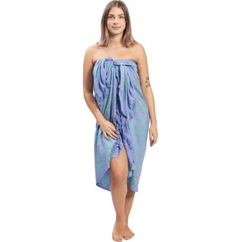Šátek Sarong BALI BATIK světle modrý I.