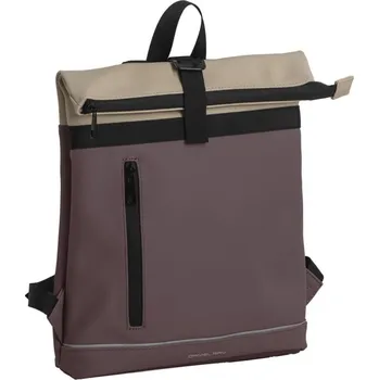 Městský batoh DANIEL RAY Roll top batoh Seattle DRS25.1468.54 fialovo-béžový