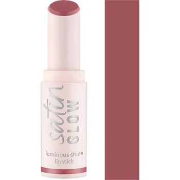 Rtěnka Essence Satin Glow lesklá rtěnka 03 Rose and Shine 3,5 g