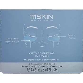 Pleťová maska 111Skin - Cryo De-Puffing Eye Mask Box Masky na oči a na rty 48 ml unisex