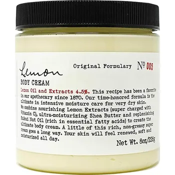 Tělový krém C.O. Bigelow - Lemon Body Cream Tělová mléka 226 ml unisex