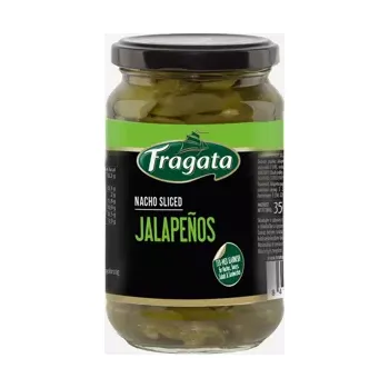 konzervovaná ryba Pálivé papričky Jalapeno krájené 350 g