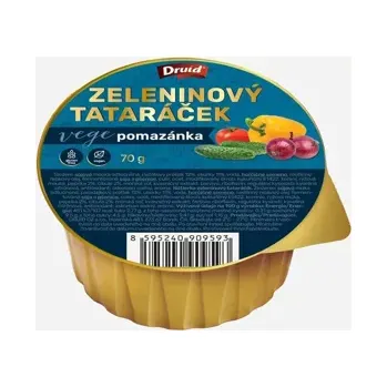 konzervovaná ryba Veganská pomazánka zeleninový tataráček 70 g