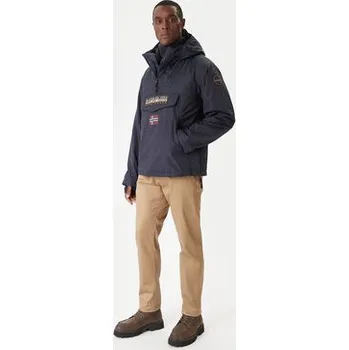 Pánská větrovka Napapijri Bunda anorak Rainforest Next NP0A4IB9 Tmavomodrá Regular Fit XXL