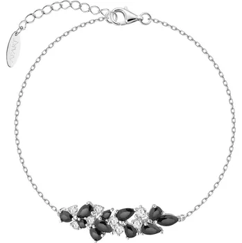 Náramek Stříbrný náramek se zirkony - AP542-0292