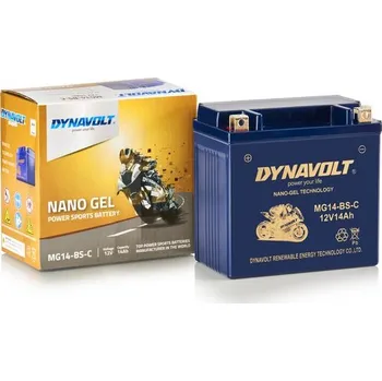 Motobaterie Dynavolt MG14-BS 12V 14Ah 205 Gel Nano