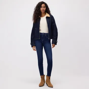 Reserved - Skinny push‑up džíny - tmavomodrá - 770FZ-59J - 770FZ-59J-40