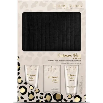 Kosmetická sada The Luxury Bathing Company Dárková sada tělové péče Kašmír, Mošus & Ambra 4 ks + 2 měsíce na vrácení zboží