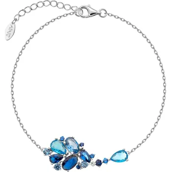 Náramek Stříbrný náramek se zirkony - AP542-0373