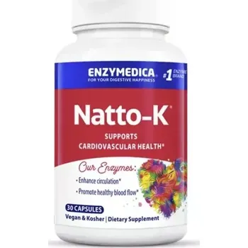 Natto-K - 30 kapslí (Směs fibrinolityckých enzymů včetně nattokinázy)