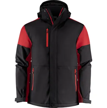 pracovní bunda Printer Bunda Prime Padded Softshell Men, zimní, pánská COT61107181402-black/red M Černá/červená