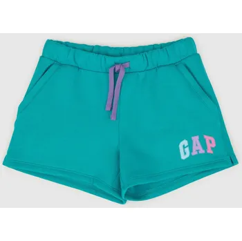 Dívčí kraťasy GAP Dívčí Dětské teplákové kraťasy GAP Zelená 140/146 (2869202)