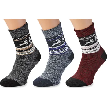 Dámské ponožky Ponožky 3v1 NATURAL Wooline Wool 6, dámské Velikost ponožek: EUR 35-38