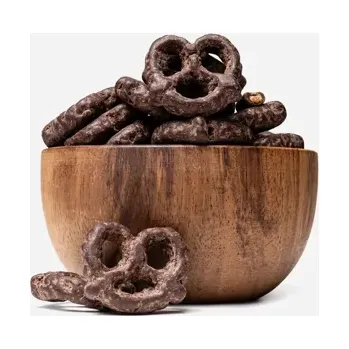 Bezlepkové preclíky v hořké čokoládě 250 g