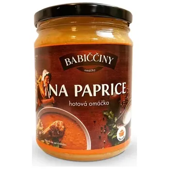 konzervovaná ryba Babiččina Papriková omáčka 440 g