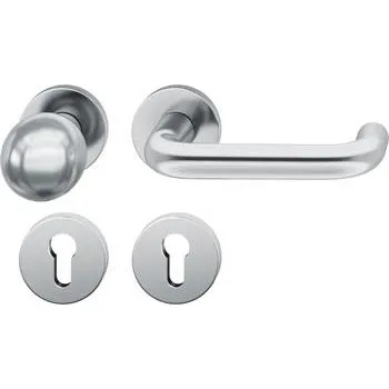 Dveřní kování FSB požární dveřní kování 79 1070, klika-koule, AGL ÖNORM PZ, levá, nerez mat