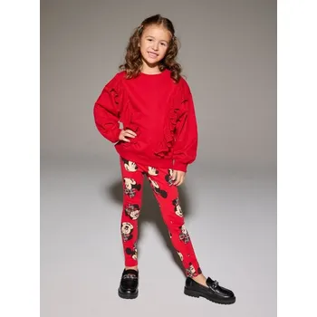 Sinsay - Bavlněné legíny Minnie Mouse - červená - 169GA-33X - 169GA-33X-134