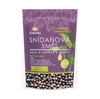 Snídaňová směs acaí, jahoda a banán BIO 1000 g