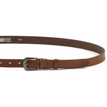 Opasek PENNY BELTS Dámský kožený opasek 33 hnědý Délka: 105 cm