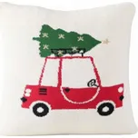 Eurofirany Dekorativní vánoční polštář CRISO, 45 x 45 cm