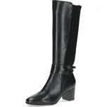 DÁMSKÉ KOZAČKY CAPRICE 9-25501-45 019 ČERNÁ Barva: ČERNÁ, Velikost: 38