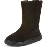 Dívčí zimní barefoot kozačky ZERU TEX BOOT Black G3160257-1 - 38