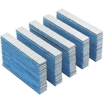 Sada na opravu pneumatiky Fivestars 01-02-48, Lepicí ocelové závaží pro hliníkové disky 5g, šedé, široká páska, 100 ks