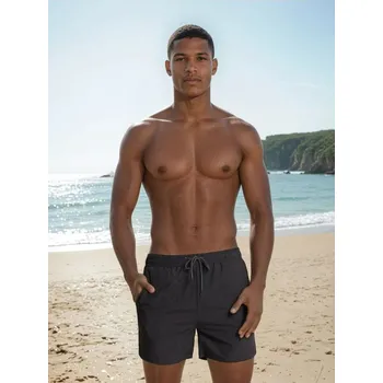 Pánské plavky Sinsay - Koupací kraťasy - námořnická modrá - 337DH-59X - 337DH-59X-XS