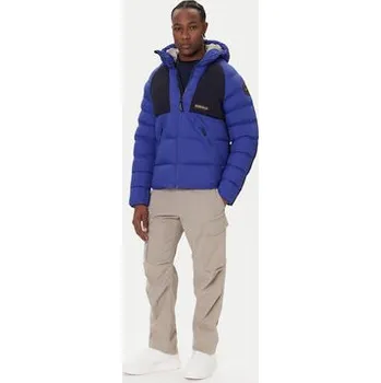 Napapijri Zimní bunda Moesa NP0A4I1R Modrá Regular Fit L