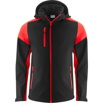 pracovní bunda Printer Bunda Prime Softshell Men, pánská COT61106581415-black/red Černá/červená 5XL