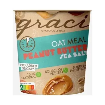 Oatmeal Arašídové máslo s mořskou solí 50 g