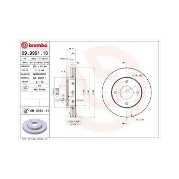 Brzdový kotouč BREMBO 09.9991.11 Brzdový kotouč Doprava Zdarma! Brembo UV-COATED Tři inovace v jednom UV ochrana lesklý kovový efekt a úcta k životnímu prostředí tři mimořádné funkce brzdových kotoučů Brembo UV-COATED Hlavní výhody technologie
