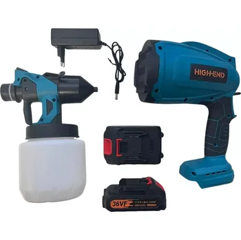 Stříkací pistole Akumulátorová stříkací pistole HIGH-END Z10507 se dvěma bateriemi