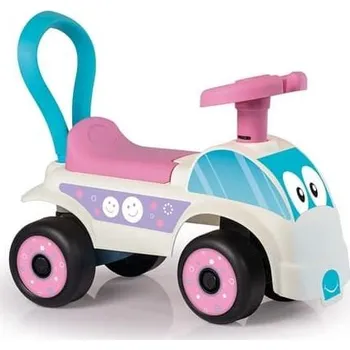 Odrážedlo Odrážedlo auto, bílo-růžová