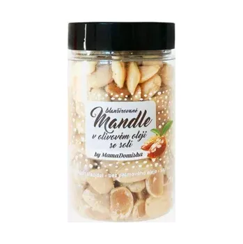 Blanšírované mandle solené s olivovým olejem by @mamadomisha 180 g