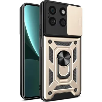 Pouzdro na mobilní telefon Kryt Honor X8b Techsuit CamShield Pro gold