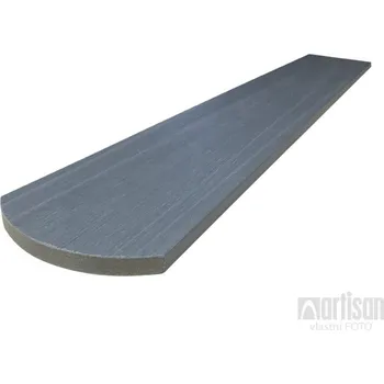 Plotovka WPC dřevoplastové plotovky Dřevoplus Profi půlkulaté 15x138