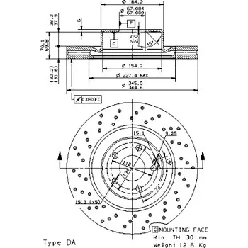 Brzdový kotouč BREMBO 09.9382.11 Brzdový kotouč Doprava Zdarma! Brembo UV-COATED Tři inovace v jednom UV ochrana lesklý kovový efekt a úcta k životnímu prostředí tři mimořádné funkce brzdových kotoučů Brembo UV-COATED Hlavní výhody technologie