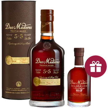 Rum Dos Maderas P.X. 5+5 box 0,7l + dárek