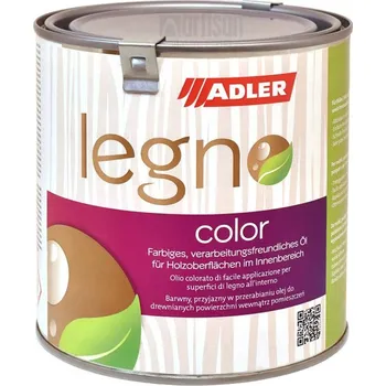 barva a nátěr na dřevo ADLER Legno Color - zbarvující olej pro ošetření dřevin 0.