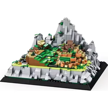 ostatní stavebnice Wange 5252 – Machu Picchu | 1039 dílků | Architektonická stavebnice Peru