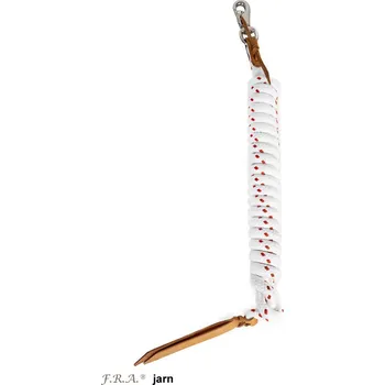 F.R.A. Vodítko pracovní Bull Jarn Leder F.R.A., různé délky, white/blue 4,2 m