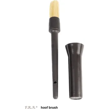 Čištění pro koně F.R.A. Štětec na kopyta s pouzdrem F.R.A., hnědý