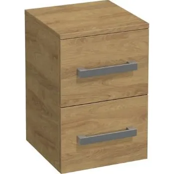 Koupelnový nábytek SAT Koupelnová skříňka nízká SAT Cube Way 32,5x49,3x33 cm dub Hickory CUBE3CHN32DH CUBE3CHN32DH