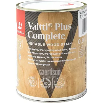 lazura TIKKURILA Valtti Plus Complete - matná tenkovrstvá lazura 0.9